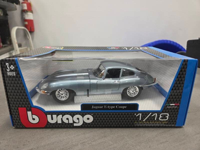 Bugaro Jaguar E Type Coupe Diecast Model