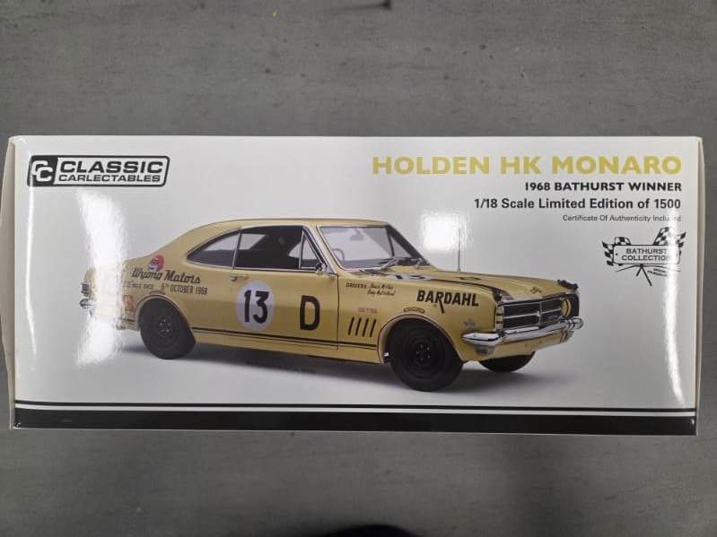 Collectable Cars Holden HK Monaro - 1968 Bathurst Winner