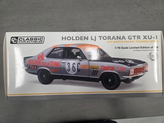 Collectable Cars Holden LJ Torana GTR XU1 - 1972 South Pacific Touring Series