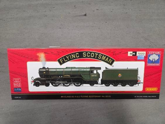 Hornby BR A# Class Flying Scotsman with Steam - DCC Fitted