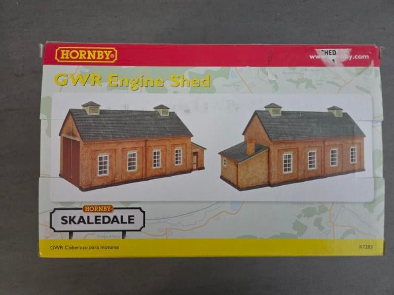 Hornby HO Scale GWR Locomotive Shed - Pre Made thumbnail
