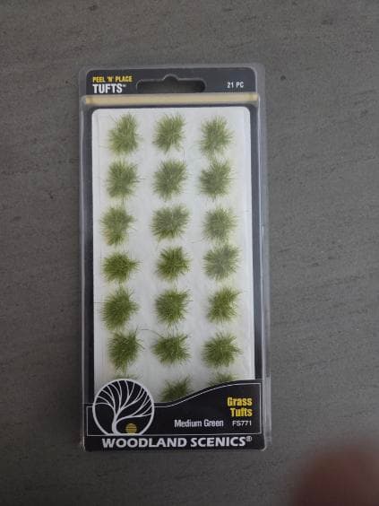 Woodland Scenics HO Scale Medium Green Grass
