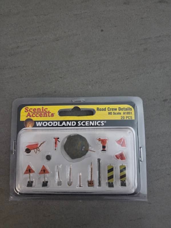 Woodland Scenics HO Scale Road Crew Details