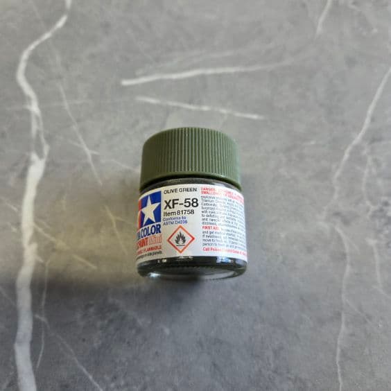 Tamiya XF-58 Olive Green Paint