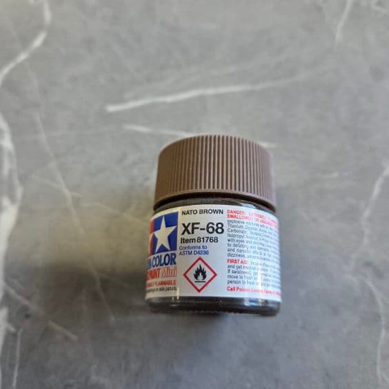 Tamiya XF-68 NATO Brown Paint