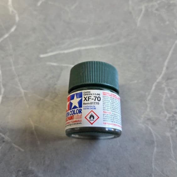 Tamiya XF-70 Dark Green 2 Paint