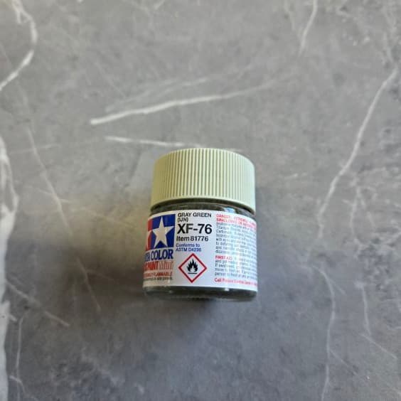 Tamiya XF-76 Grey Green Paint