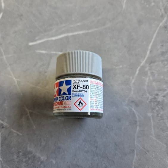 Tamiya XF-80 Royal Light Grey Paint