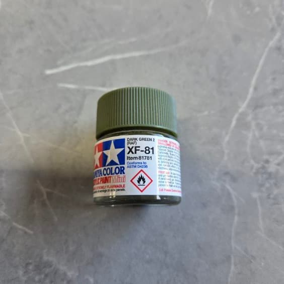 Tamiya XF-81 Dark Green 2 Paint