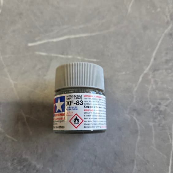 Tamiya XF-83 Medium Sea Grey 2 Paint