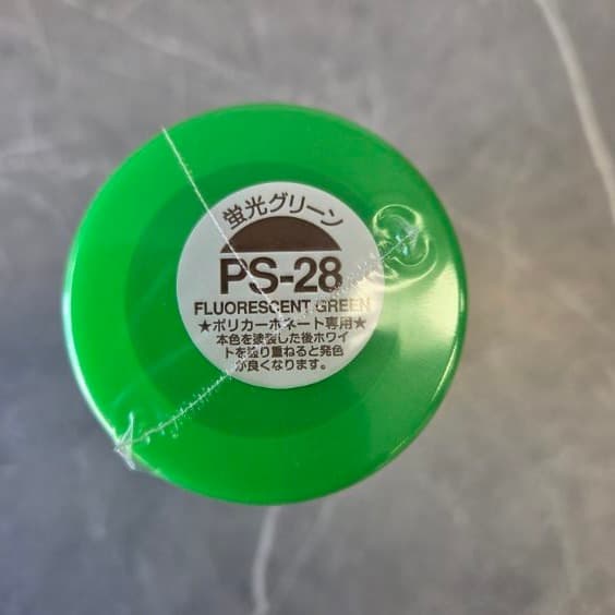 Tamiya PS-28 Fluorescent Green Spray Paint
