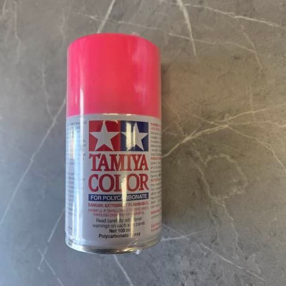 Tamiya PS-29 Fluorescent Pink Spray Paint thumbnail