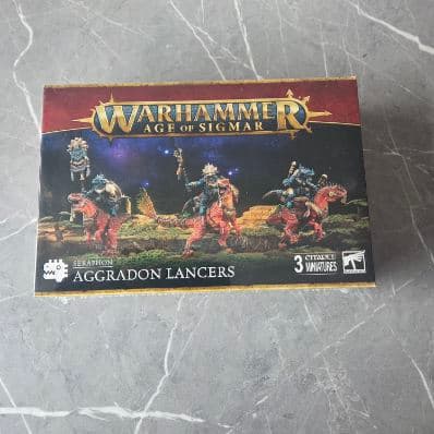 Warhammer Age of Sigmar Aggradon Lancers