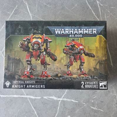 Warhammer 40000 Knight Armigers