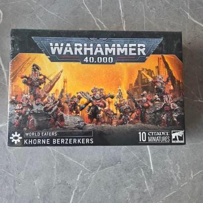 Warhammer 40000 World Eaters Khorne Berzerkers