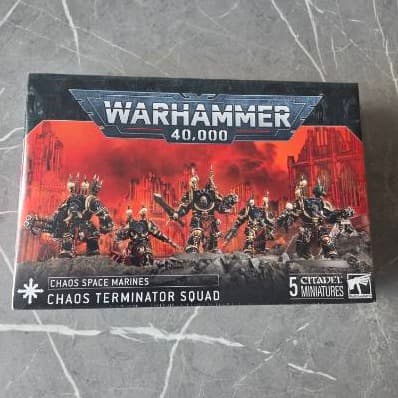 Warhammer 40000 Chaos Terminator Squad