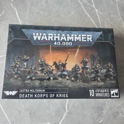 Warhammer 40000 Death corps of Kreig