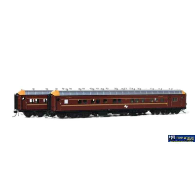 On Track Models HO Scale Deep Indian Red SI Passenger Cars with L7 Logo