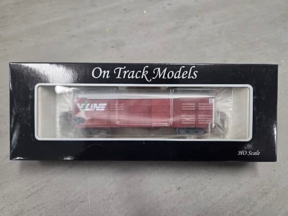 On Track Models HO Scale V Line Livestock Wagon VLVX14W