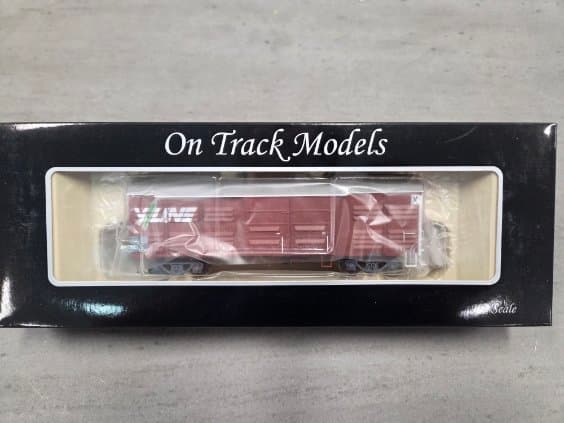 On Track Models HO Scale V Line Livestock Wagon RLCX223U