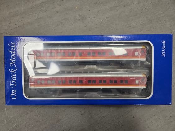 On Track Models SI-203c Candy SI Passenger Cars - HO Scale Twin Pack thumbnail