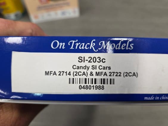 On Track Models SI-203c Candy SI Passenger Cars - HO Scale Twin Pack thumbnail