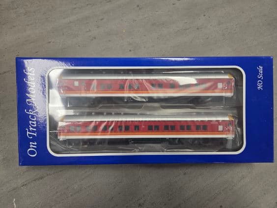 On Track Models SI-203a Candy SI Passenger Cars - HO Scale Twin Pack thumbnail