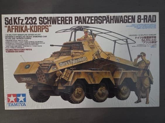 Tamiya Kfz.232 Panzer Spahwagon 8 Rad - 1:35 Scale Model Kit