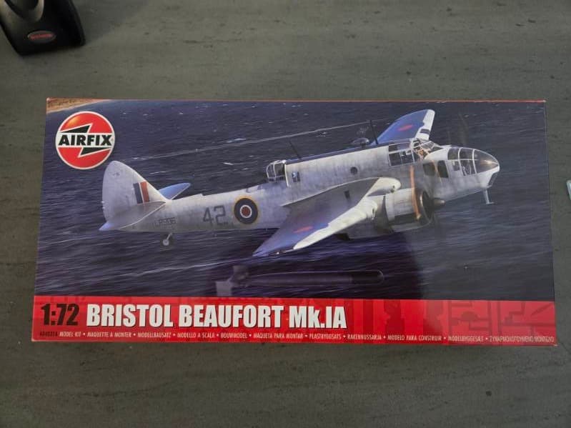 Airfix Bristol Beaufort Mk1 - 1:72 Scale Model Kit
