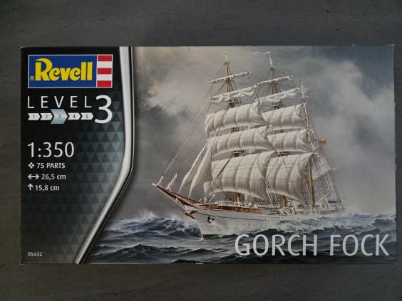 Revell Gorch Fock - 1:350 Scale Model Kit