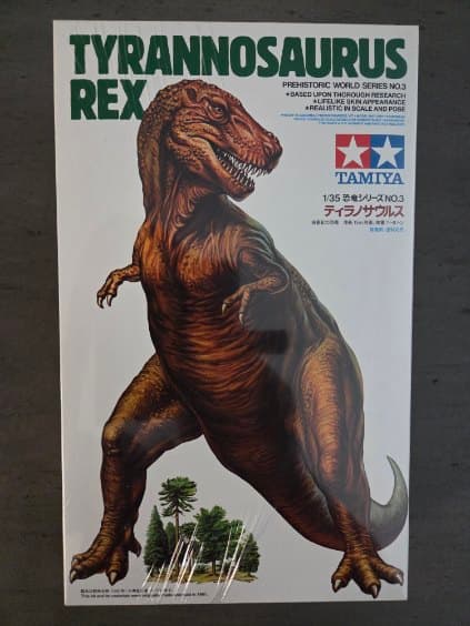 Tamiya Tyrannosaurus Rex - 1:35 Scale Model Kit
