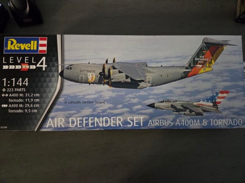 Revell Air Defender Airbus A400M and Tornado Twin Pack