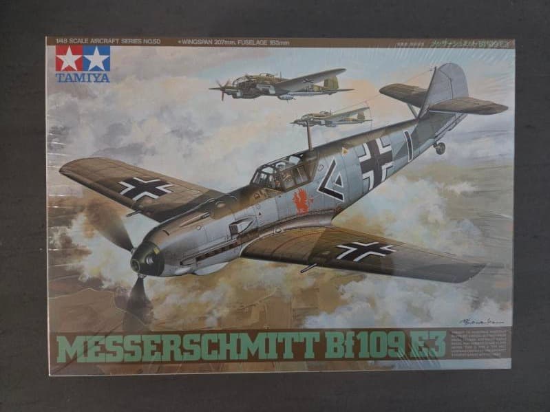Tamiya Messerschmitt BF 109 E3 - 1:48 Scale Model Kit
