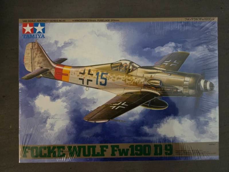 Tamiya Focke Wolfe FW 190 D9 - 1:48 Scale Model Kit