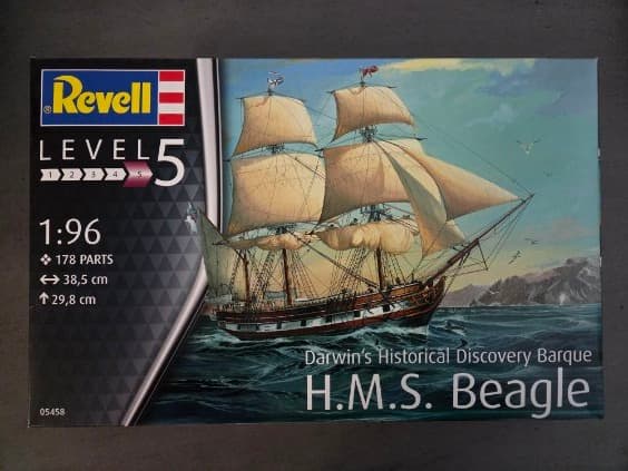 Revell HMS Beagle - 1:96 Scale Model Kit