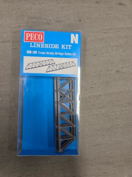 Peco N Scale Girder Truss Bridge