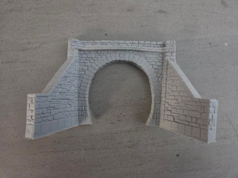 HO Scale Single Track Tunnel Entrance