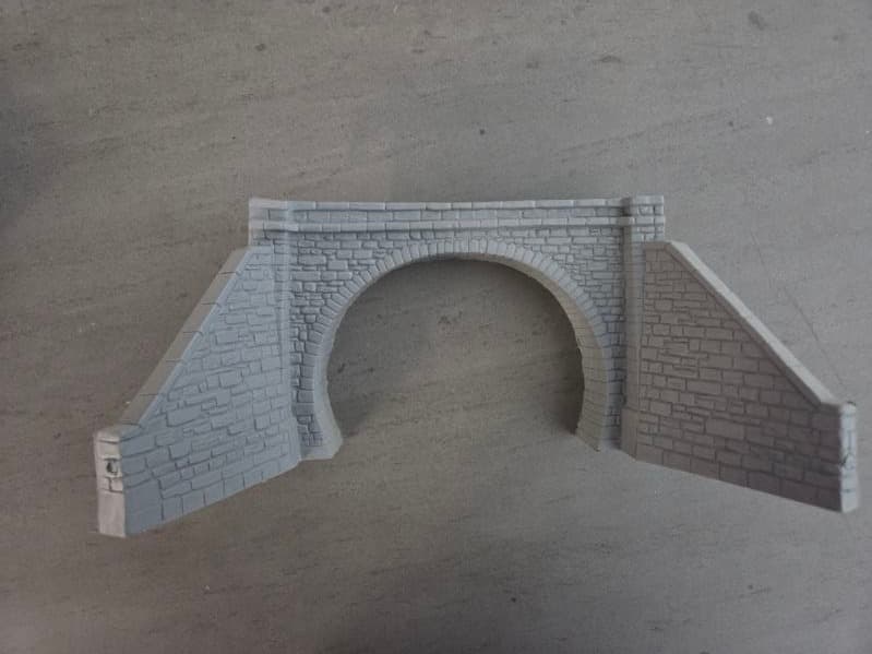 HO Scale Double Track Tunnel Entrance