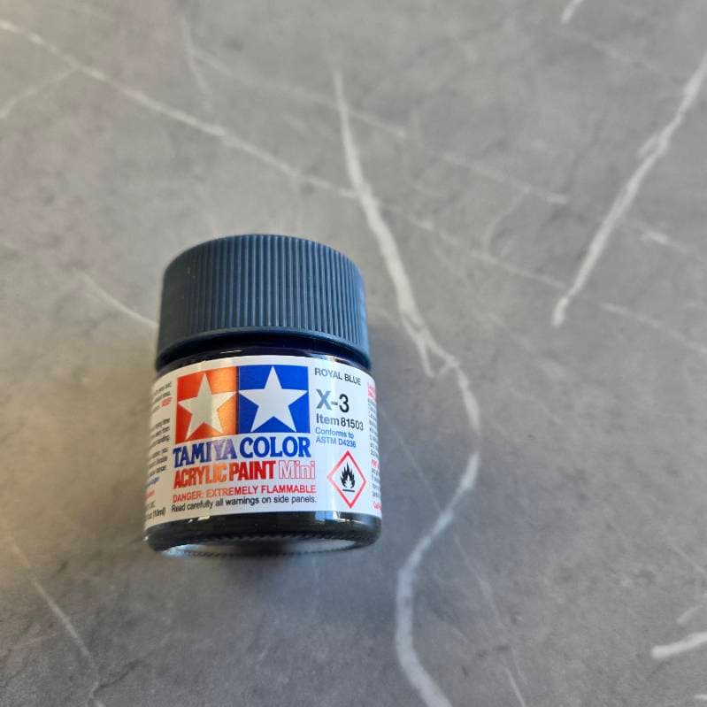 Tamiya X-3 Royal Blue Paint