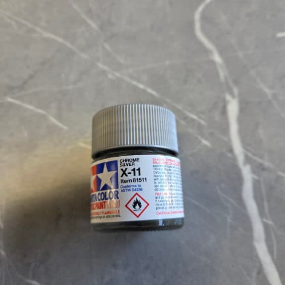 Tamiya X-11 Chrome Silver Paint
