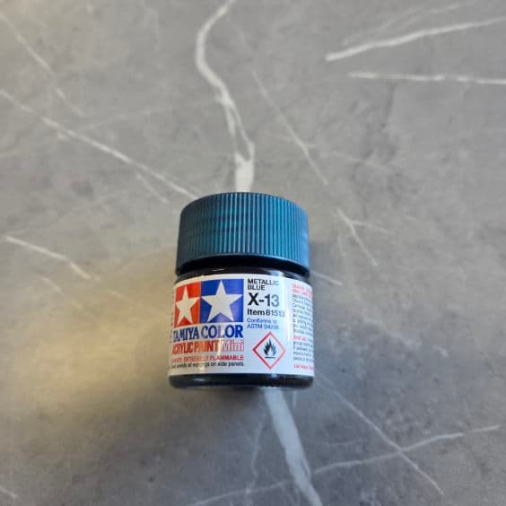 Tamiya X-13 Metallic Blue Paint