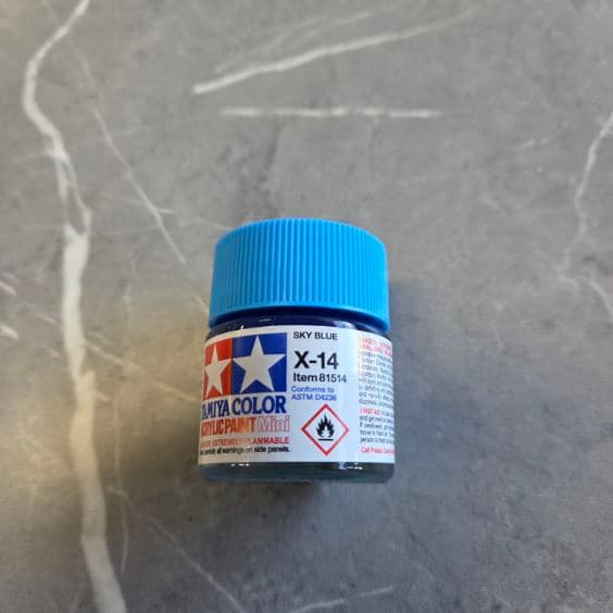 Tamiya X-14 Sky Blue Paint