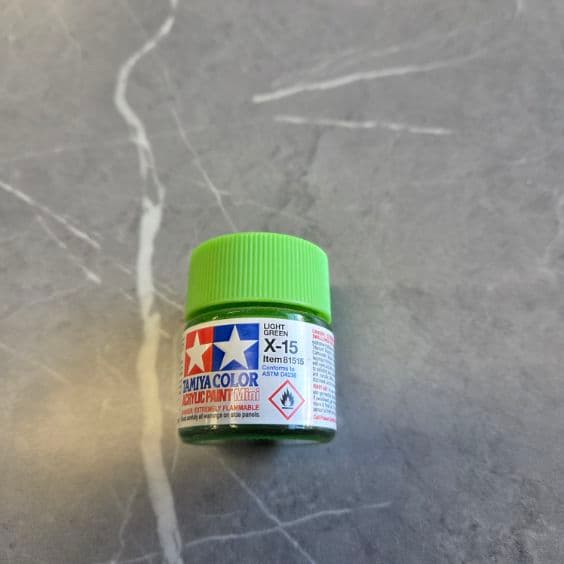 Tamiya X-15 Light Green Paint
