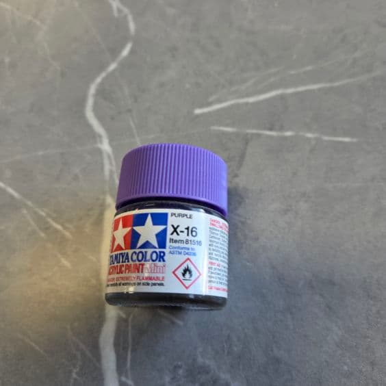 Tamiya X-16 Purple Paint
