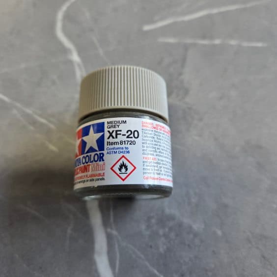 Tamiya XF-20 Medium Grey Paint