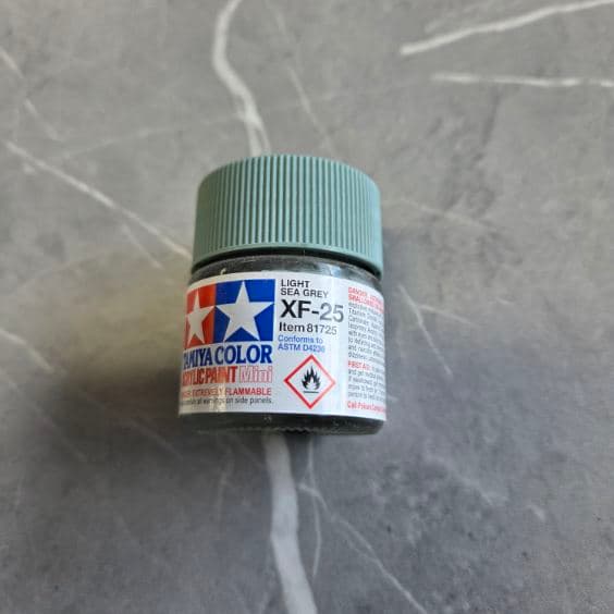 Tamiya XF-25 Light Sea Grey Paint