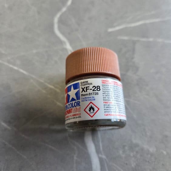 Tamiya XF-28 Dark Copper Paint