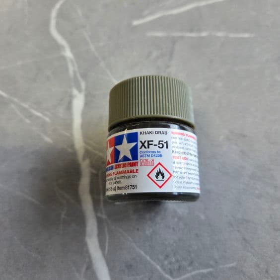 Tamiya XF-51 Khaki Drab Paint