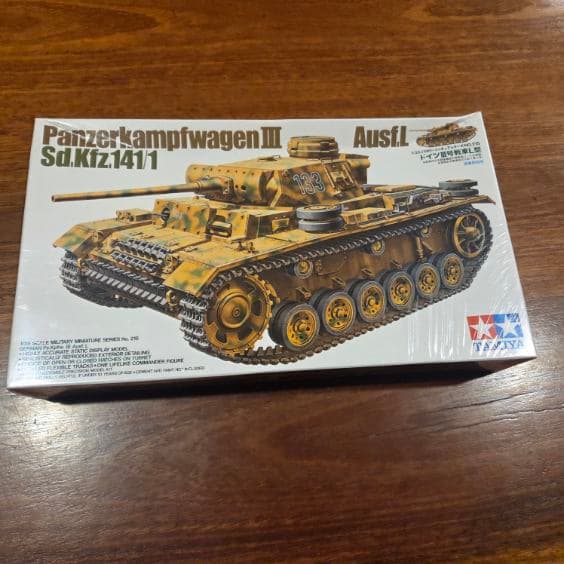 Tamiya Panzer Kamph Vagen III Ausf.LSD.Kfz141/1 - 1:35 Scale Model Kit