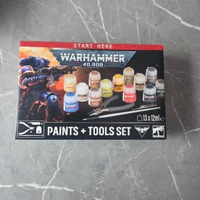 Warhammer 40000 Paint and Tool Set
